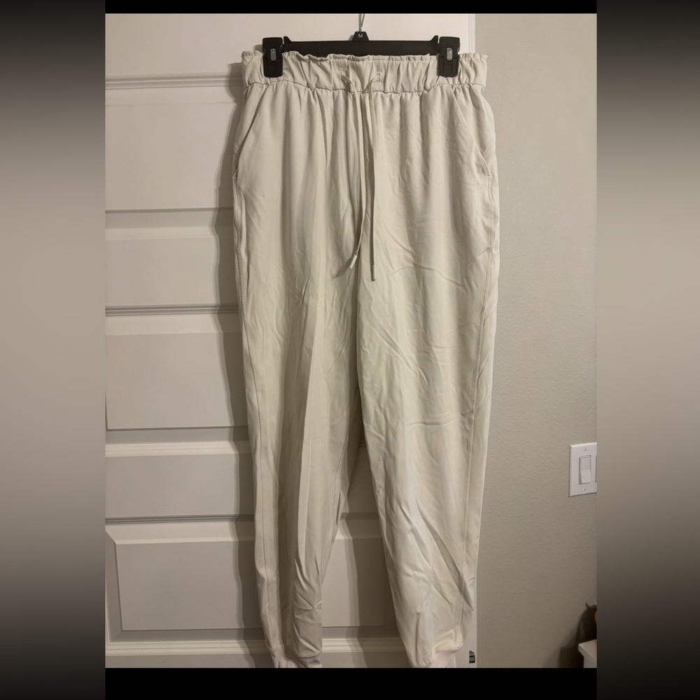 Lululemon stretch high rise joggers